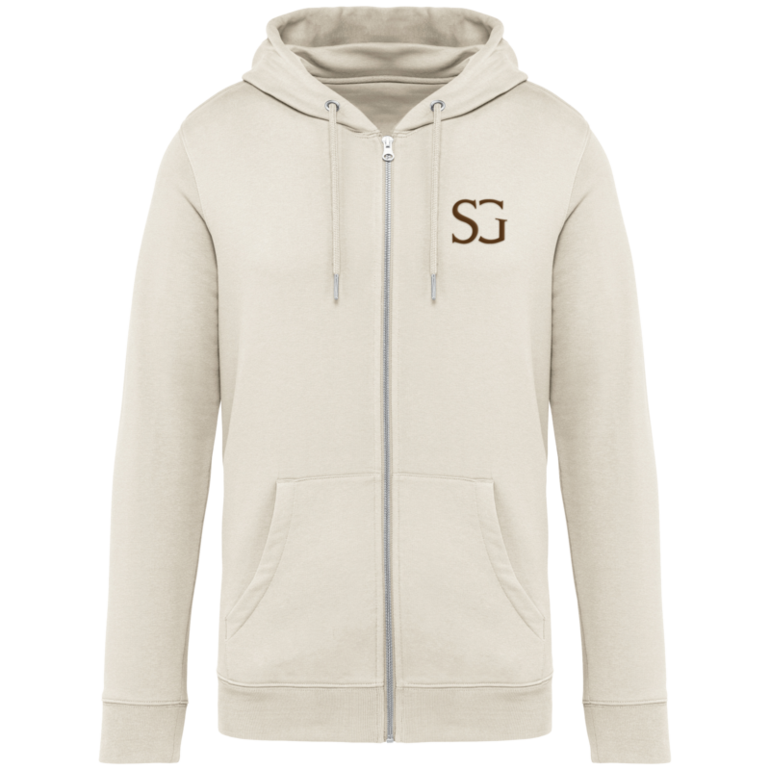 Sweat zippé capuche unisexe
