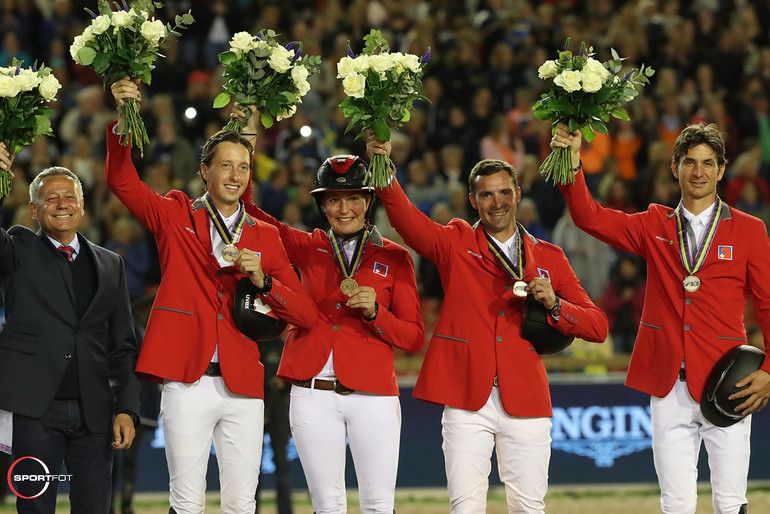 Steve ein brillantes Jahr 2017, das in einer weiteren Bronzemedaille für sein Team bei den Europameisterschaften in Göteborg im Sommer gipfelte. (C) sportfot.com