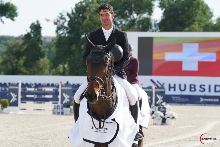 Ein fantastischer Sieg im 5* Grand Prix von Grimaud für Steve und Venard de Cerisy.(C) Sportfot