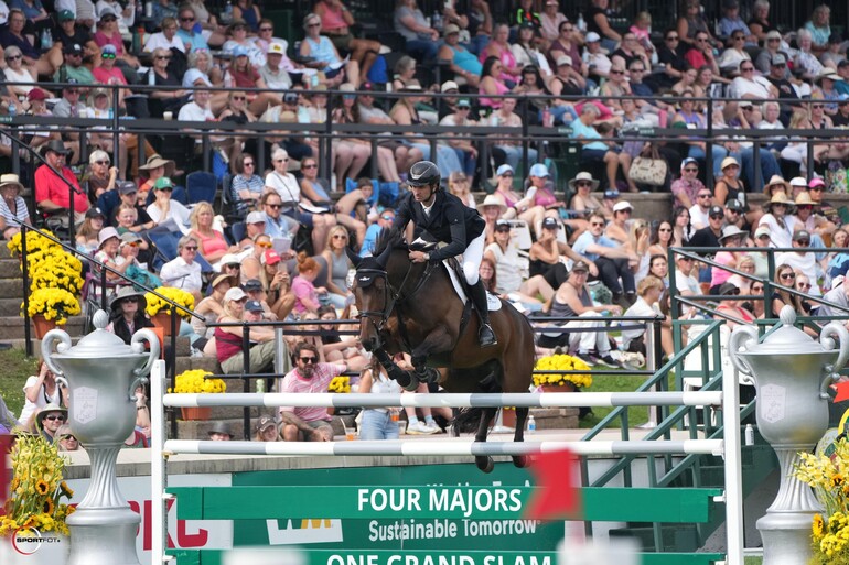 Rolex Grand slam Calgary, Venard de Cerisy 3è du Grand Prix (C) Sportfot